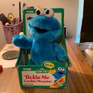 Tickle me Cookie Monster